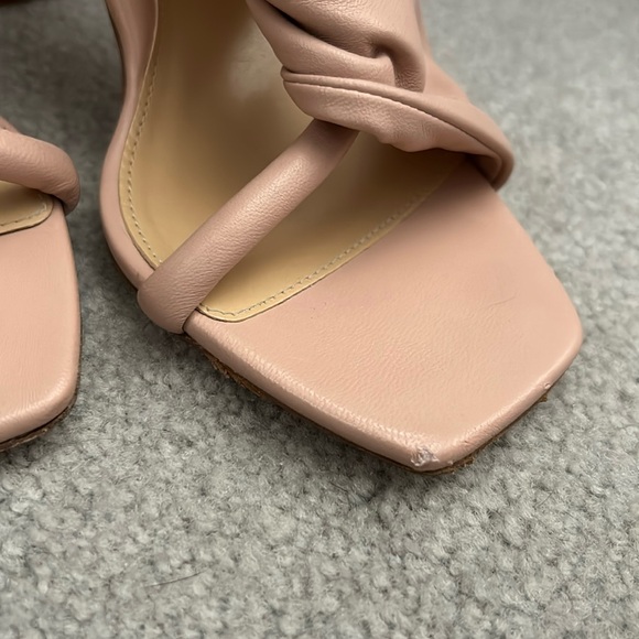 Marion Parke Italian Leather Heels Blush Pink Sz 39 - Picture 6 of 7